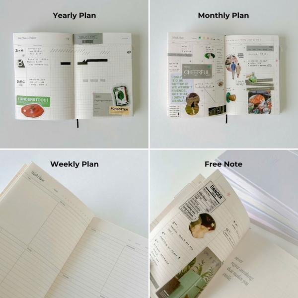 Sổ lịch Planner 2025 - Size A5 - 14 Months