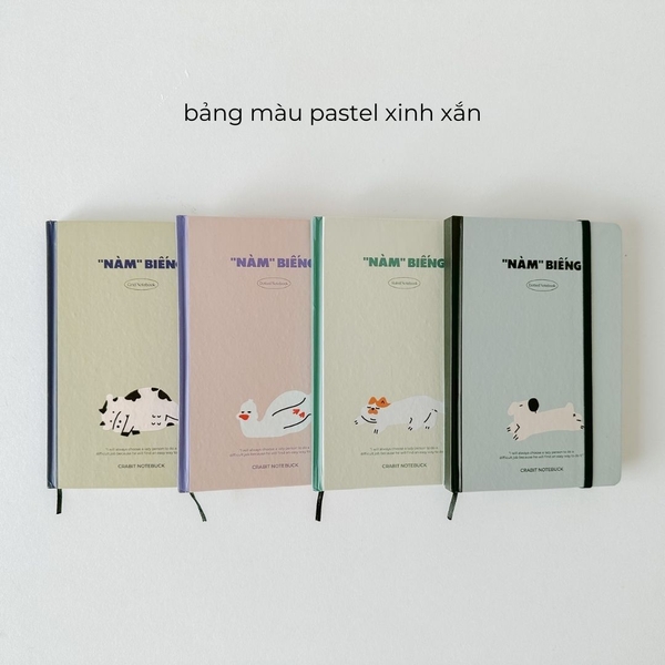 Sổ dot 120 trang 100gsm - "Nàm" Biếng Chó