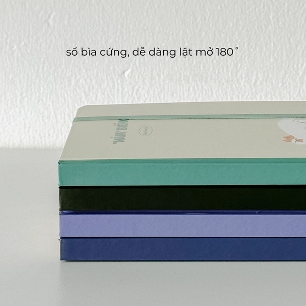 Sổ kẻ ngang 120 trang 100gsm - "Nàm" Biếng Mèo trắng