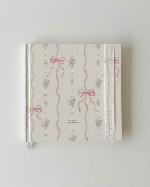 Sketchbook Khổ Vuông 190gsm The Reverie Diary - Nhũ Nơ Hồng