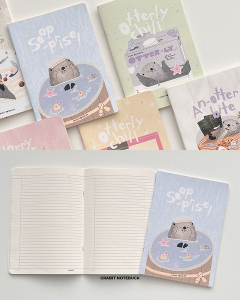 Vở kẻ ngang 80gsm 100 trang Otter - Mỳ Ý