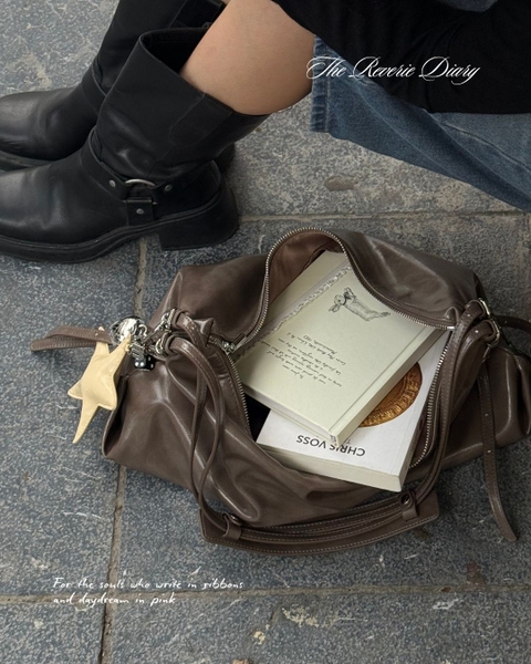 Sổ tay scrapbook A5 dot 130gsm The Reverie Diary - Thỏ Nơ