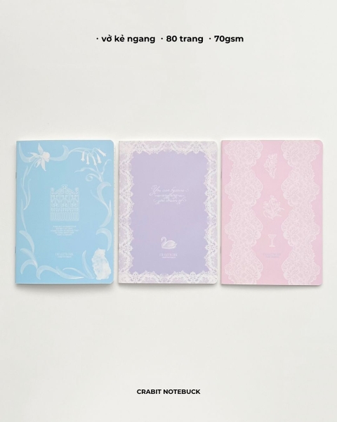 Vở kẻ ngang 70gsm Ren Framework
