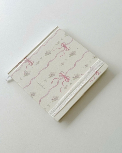 Sketchbook Khổ Vuông 190gsm The Reverie Diary - Nhũ Nơ Hồng