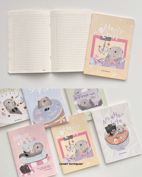 Combo 3 Vở kẻ ngang 80gsm 80 trang Otter