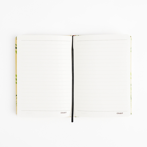 Sổ tay La Fleur - kẻ ngang lá xanh