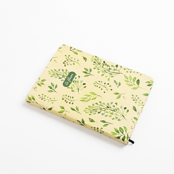 Sổ tay La Fleur - kẻ ngang lá xanh