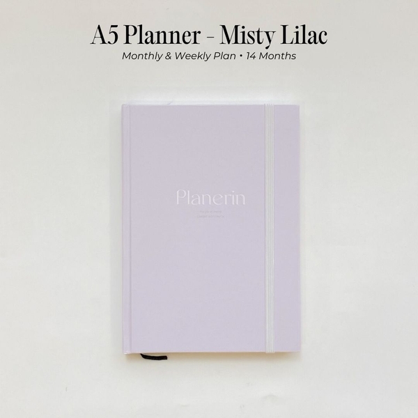 Sổ lịch Planner 2025 - Size A5 - 14 Months