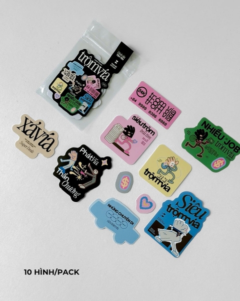 Sticker Dính Vía Tẻn Tẻn Z