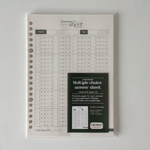 Tập giấy ruột sổ còng A5 ghi chép 20 lỗ