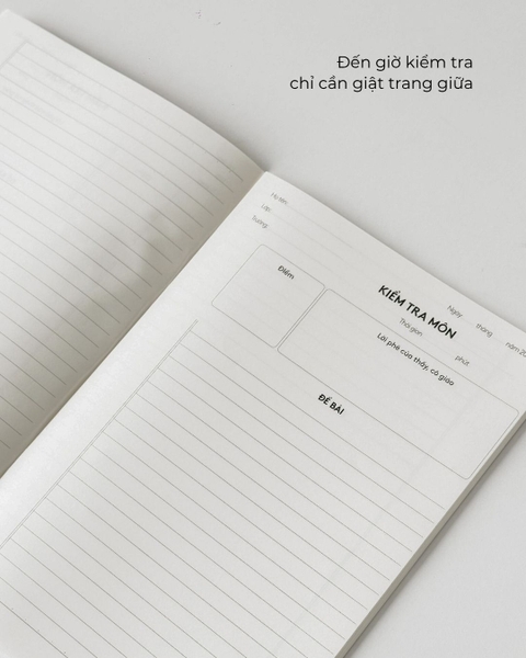 Giấy kiểm tra kẻ ngang Trộm vía - Trúng tủ