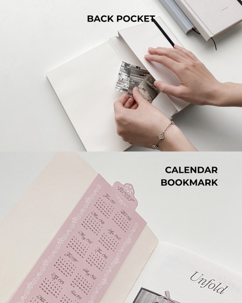Sổ Planner 2027 14 tháng layout basic Framework Planner Ren Hồng