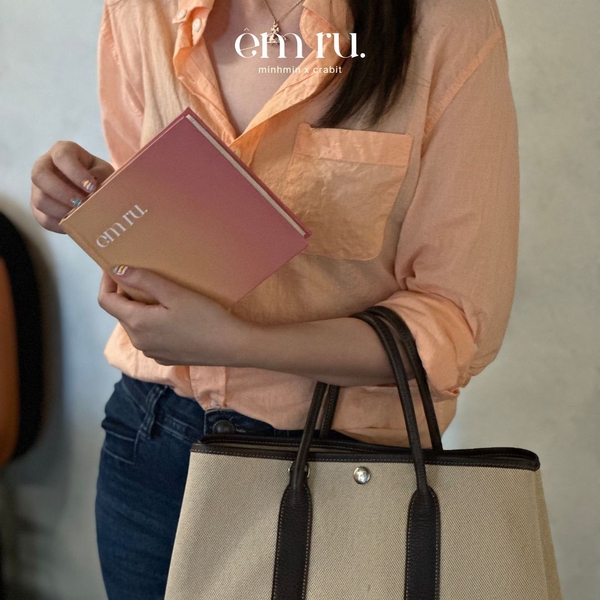 Sổ dot khổ vuông 130gsm Êmru Collection - Sunset