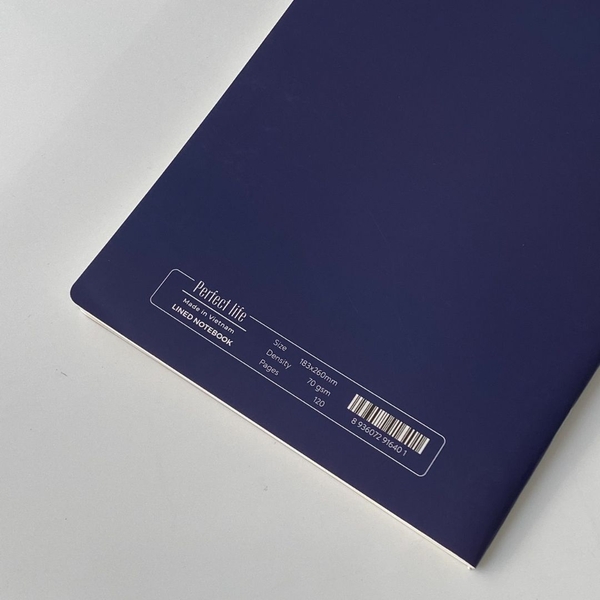 Vở kẻ ngang 120 trang - Perect Life Donut Xanh biển