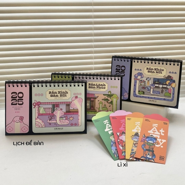 Lì xì Tết Ất Tỵ 2025 - Lì xì Crabit Rắn Săn Mồi