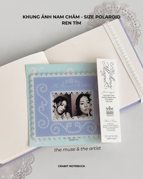 Khung ảnh nam châm Ren Framework - Ảnh Polaroid