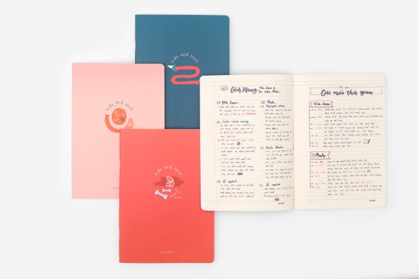 Combo 6 vở kẻ ngang 120 trang - Hide & Seek Chó