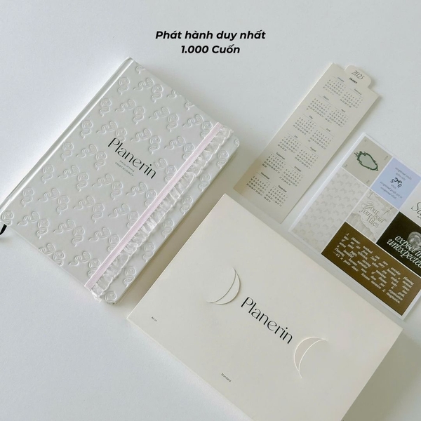 [Limited] Sổ lịch Planner 2025 - Coquette Limited Edition - 14 Months