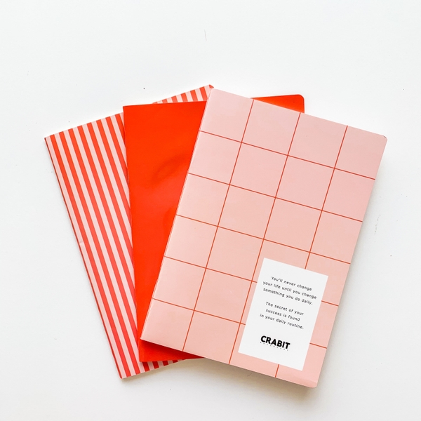 Combo vở kẻ ngang Carrot - 80trang