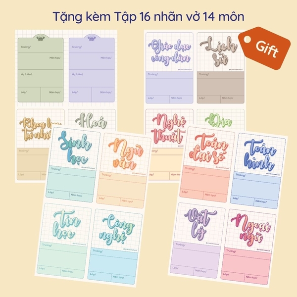 Box 10 vở chuyên Anh - StephENG