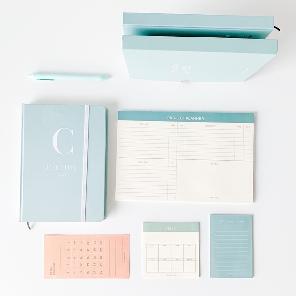 Project Planner Notepad - Crabit Notepad