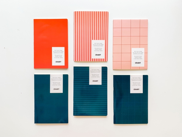 Combo 6 vở kẻ ngang Navy - 120 trang