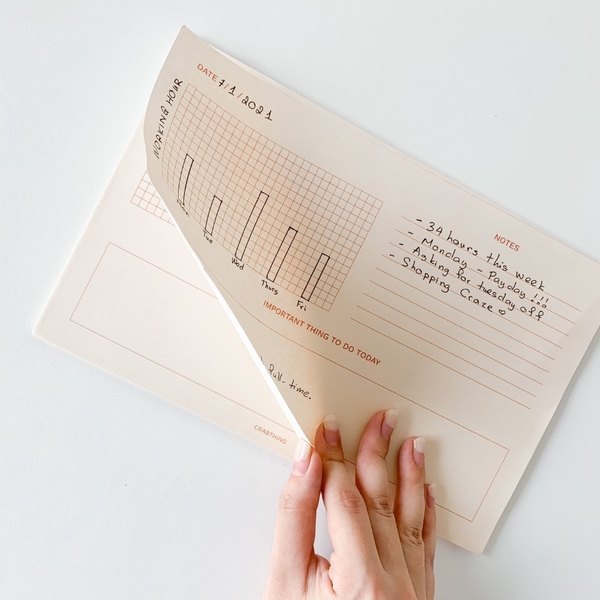 Daily Notepad - Crabit Notepad
