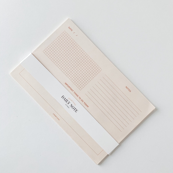 Daily Notepad - Crabit Notepad