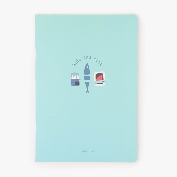 Vở ô vuông 120 trang - Cá