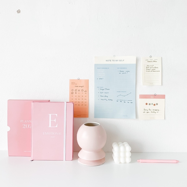 Emotional Notepack - Tập 4 loại giấy note - 120 Tờ