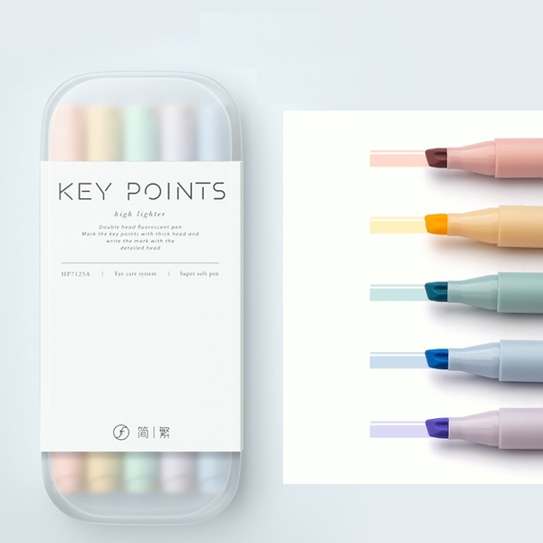 Set 5 bút highlight Keypoint