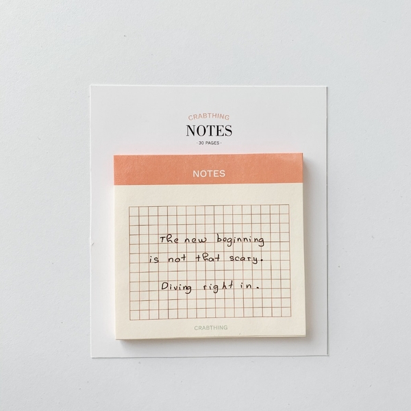 Grid Note - Crabit Notepad