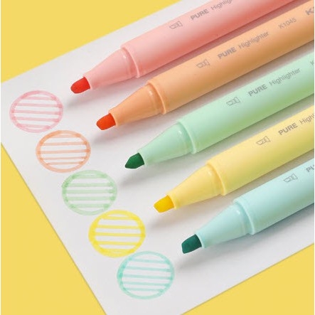 Bút Kaco Green Macaron Highlight