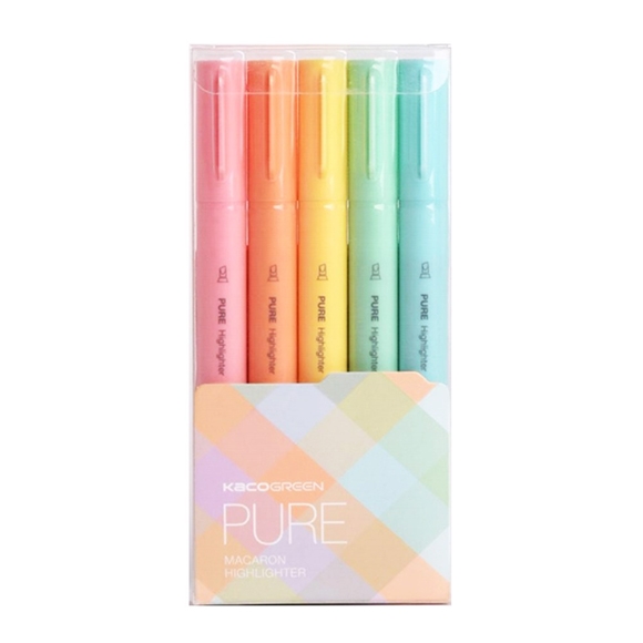 Bút Kaco Green Macaron Highlight
