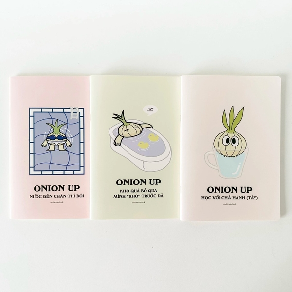Combo 3 Vở kẻ ngang 120 trang - Onion