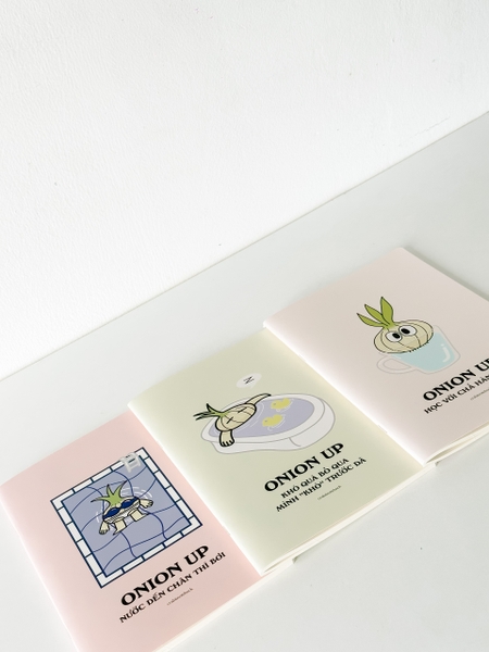 Vở kẻ ngang 120 trang - Onion Bơi