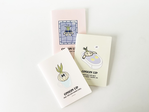Vở kẻ ngang 120 trang - Onion Bơi
