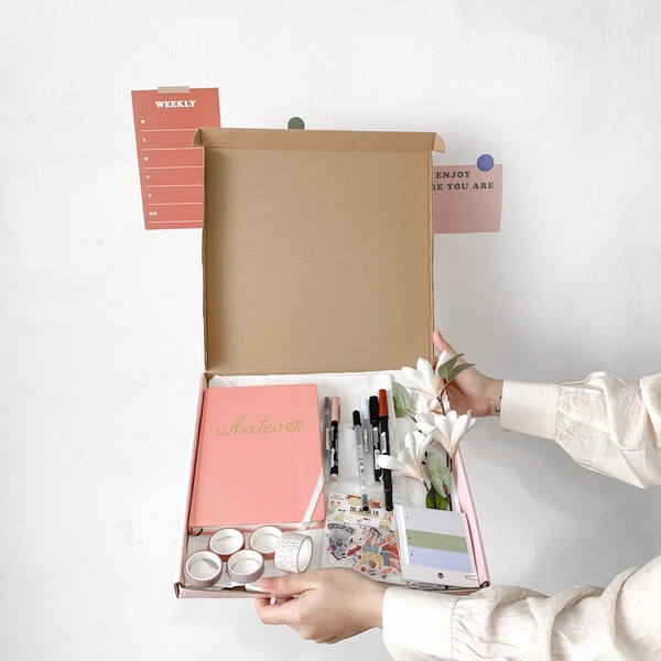 New year Starter Pack - Bộ sản phẩm sổ tay, bút, sticker