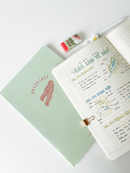 Vở kẻ ngang 80 trang - Bacon