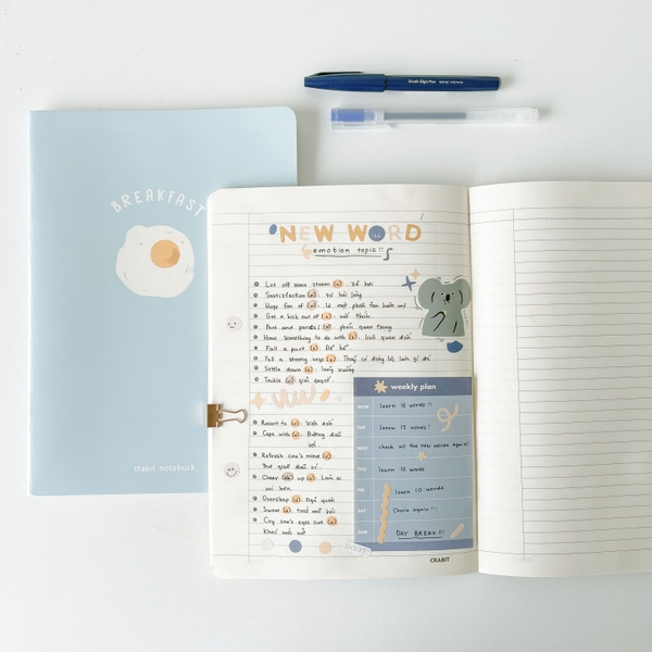 Vở kẻ ngang 80 trang - Fried Egg