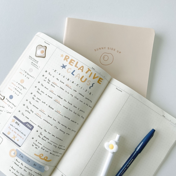 Vở Cornell Dotted 120 trang - Sunny Side Up