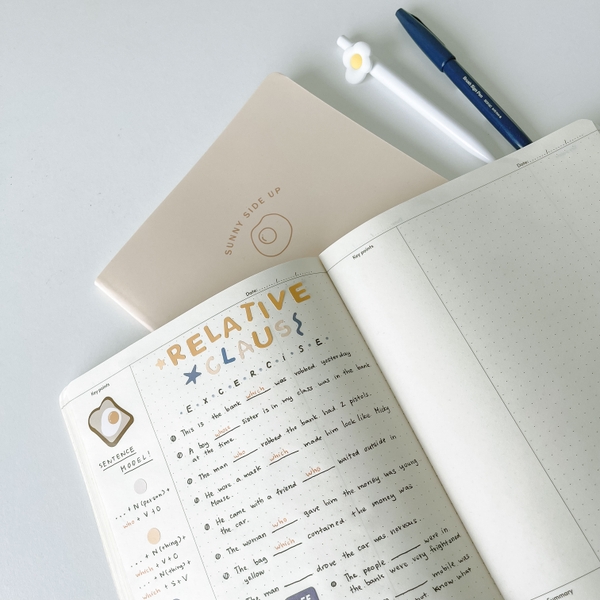 Vở Cornell Dotted 120 trang - Sunny Side Up