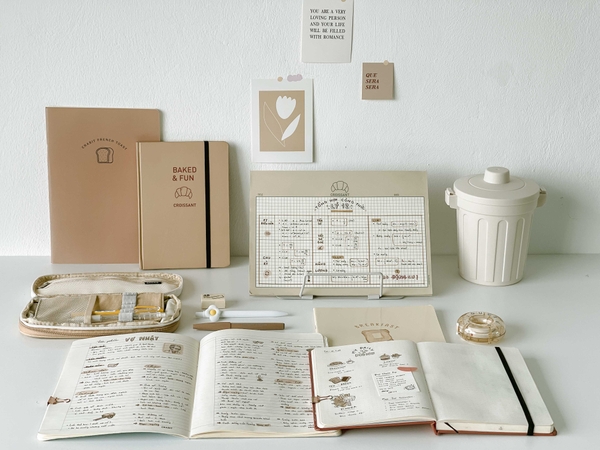 Sổ tay Dotgrid - Croissant