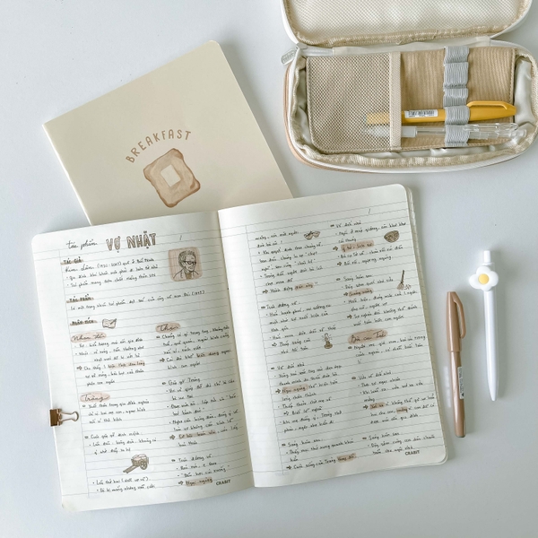 Vở kẻ ngang 80 trang - Butter Bread