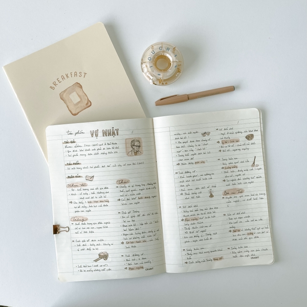 Vở kẻ ngang 80 trang - Butter Bread