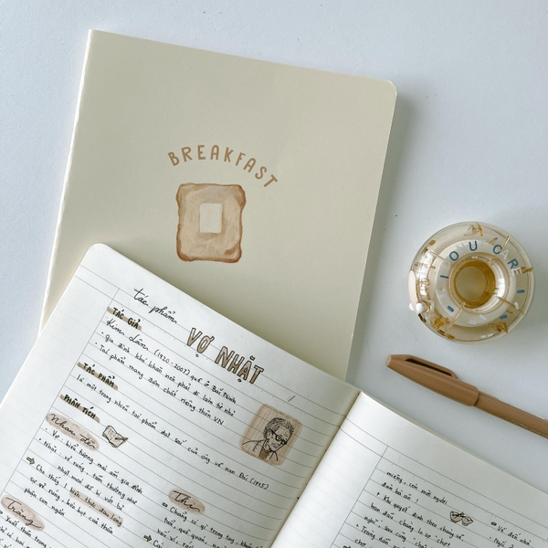 Vở kẻ ngang 80 trang - Butter Bread