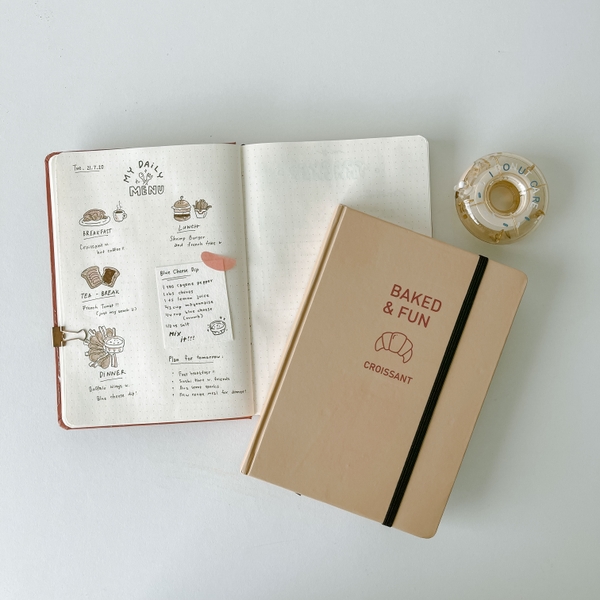 Sổ tay Dotgrid - Croissant