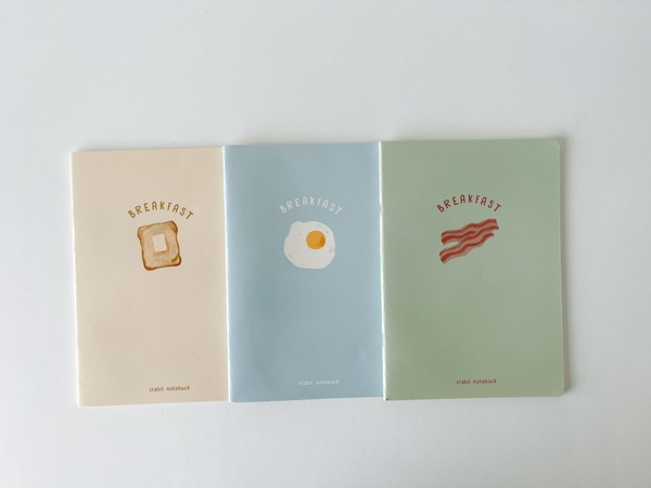 Combo 3 vở kẻ ngang 80 trang - Breakfast