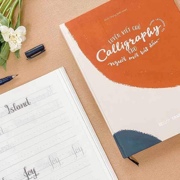 Bộ sách luyện viết chữ Calligraphy cho người mới bắt đầu