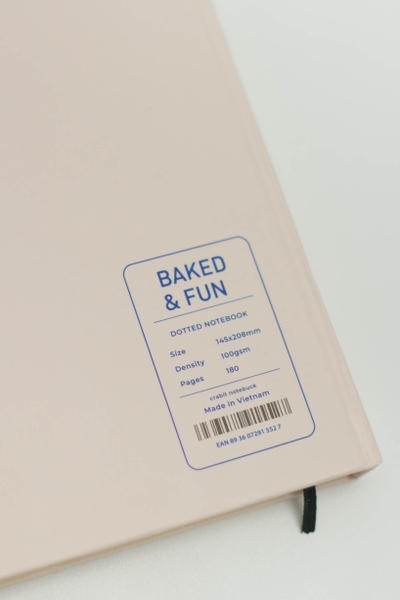 Sổ tay Dotgrid - Blue Cheese